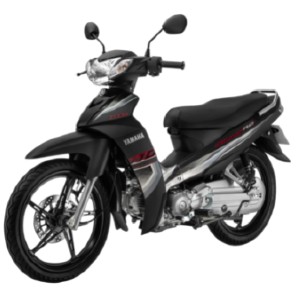 Xe máy Yamaha Sirius RC (Vành đúc - Đen bạc)